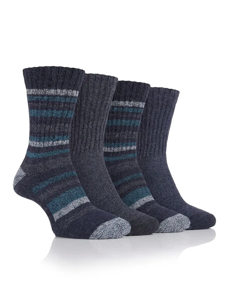 Men's Hiking Four Pair Socks