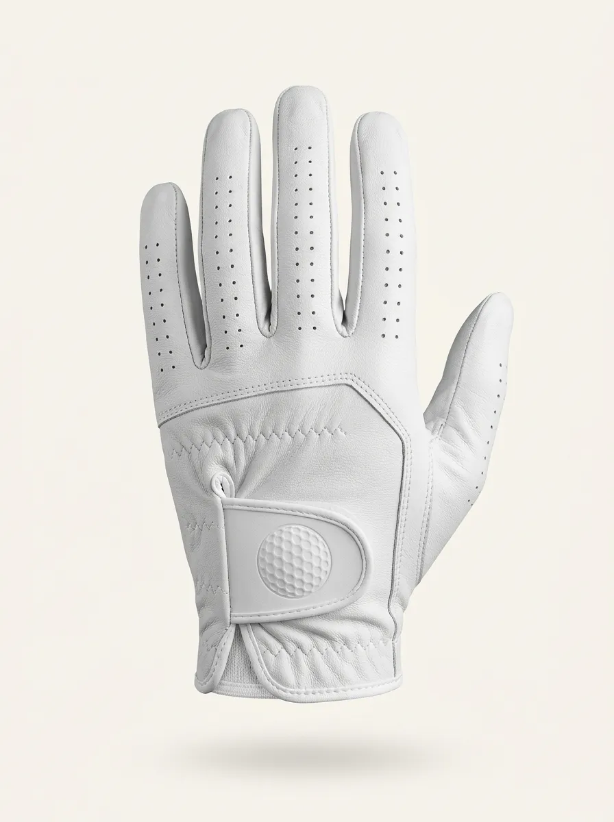 Performance Embossed Leather Golf Glove