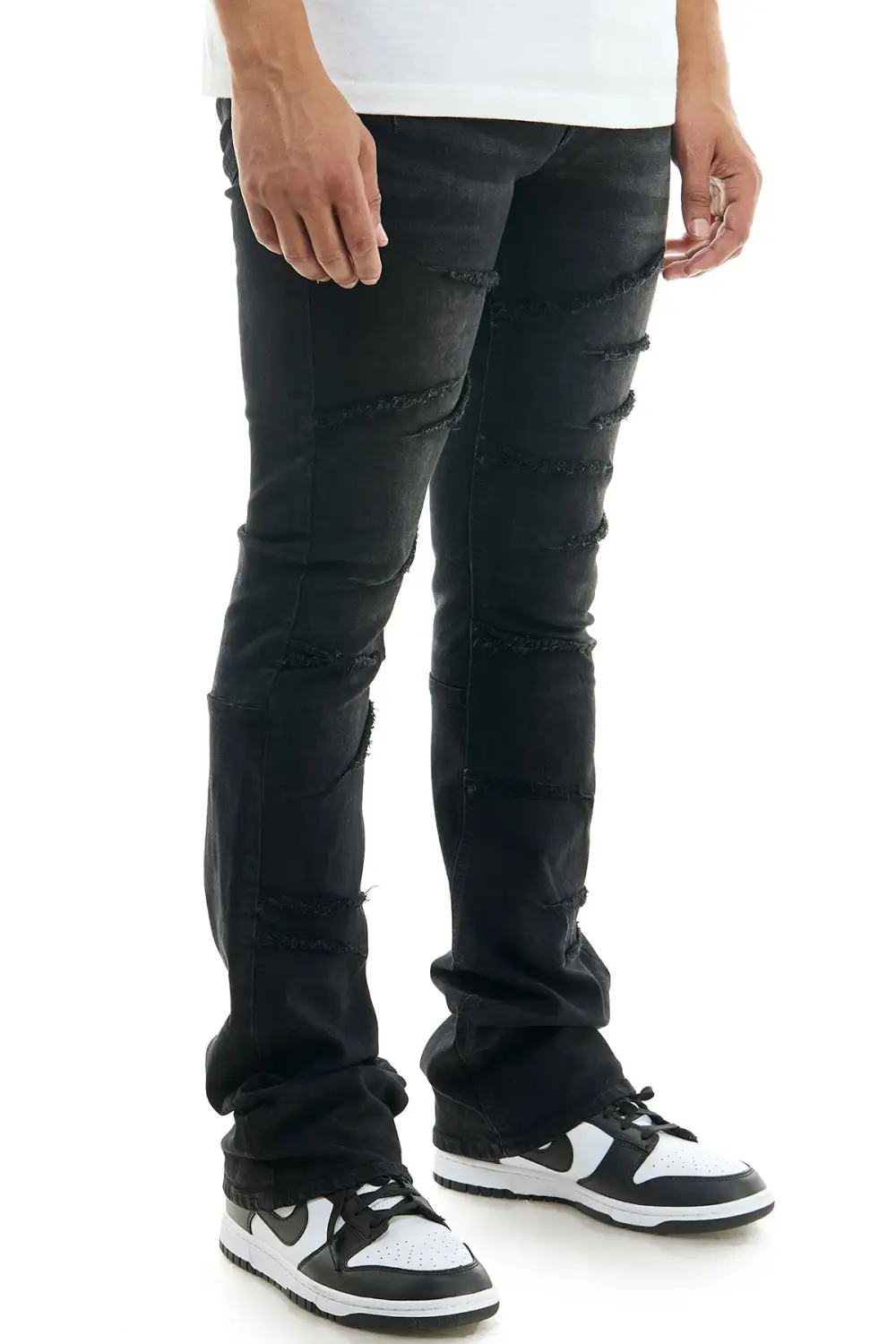 Men's Urban Flare Skinny Stacked Jeans
