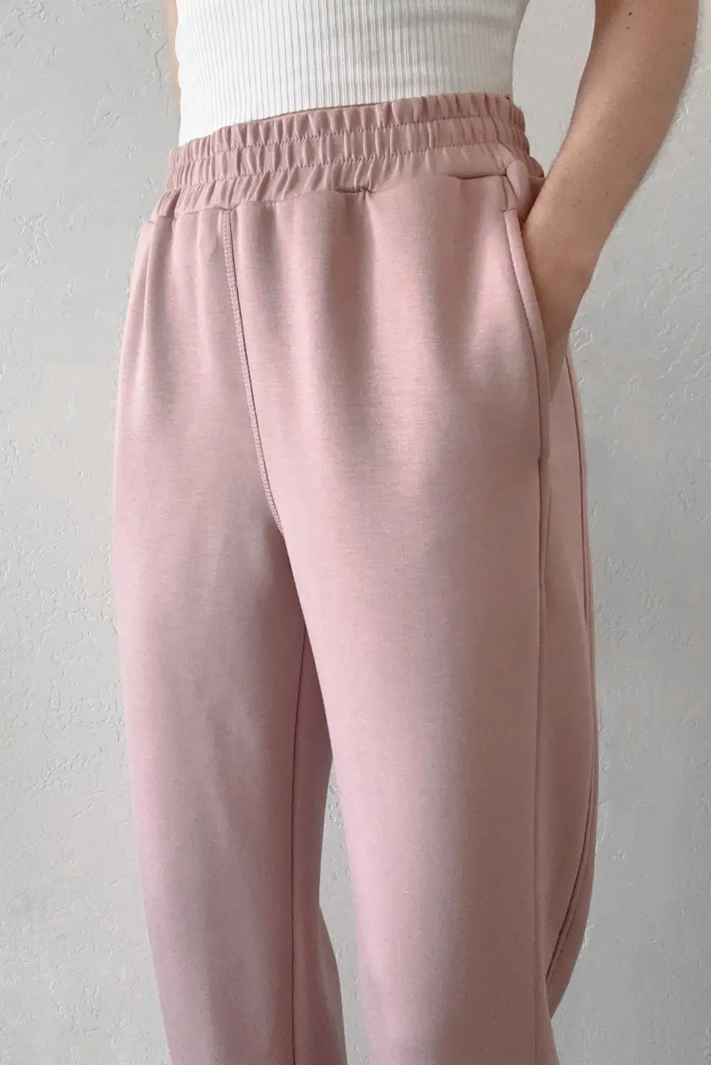 Soft Drawstring Jogger Pants