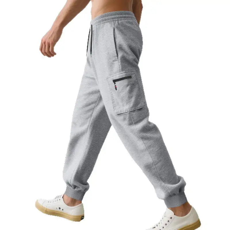 Men's Cargo Jogging Pants Waistband Pocket Cargo Pants