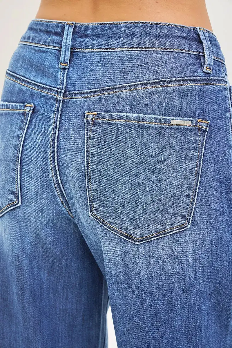 Smooth Pocketed Denim Jeans