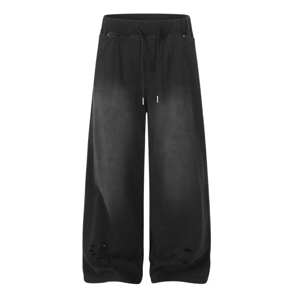 Baggy Pocket Washed Jogger Pants