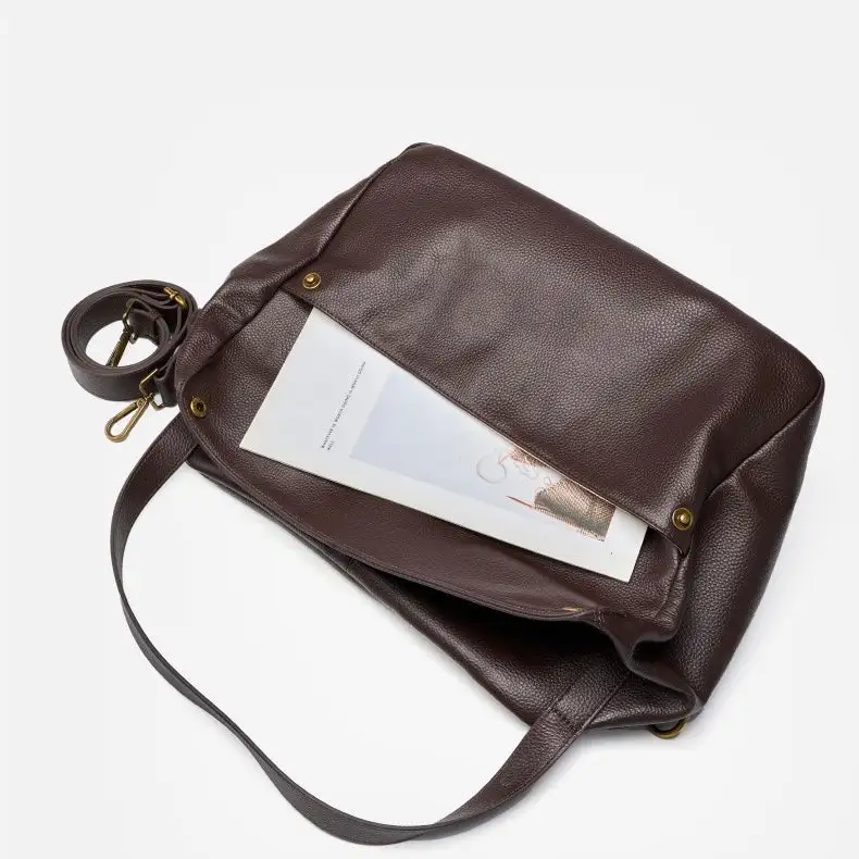 Structured Minimal Leather Handbag