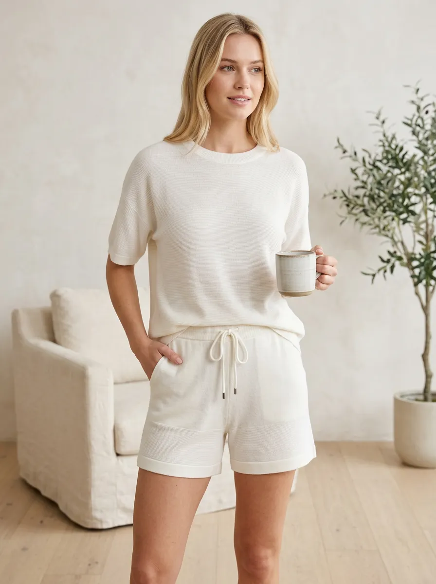 Lounge-Ready Knit Lounge Set
