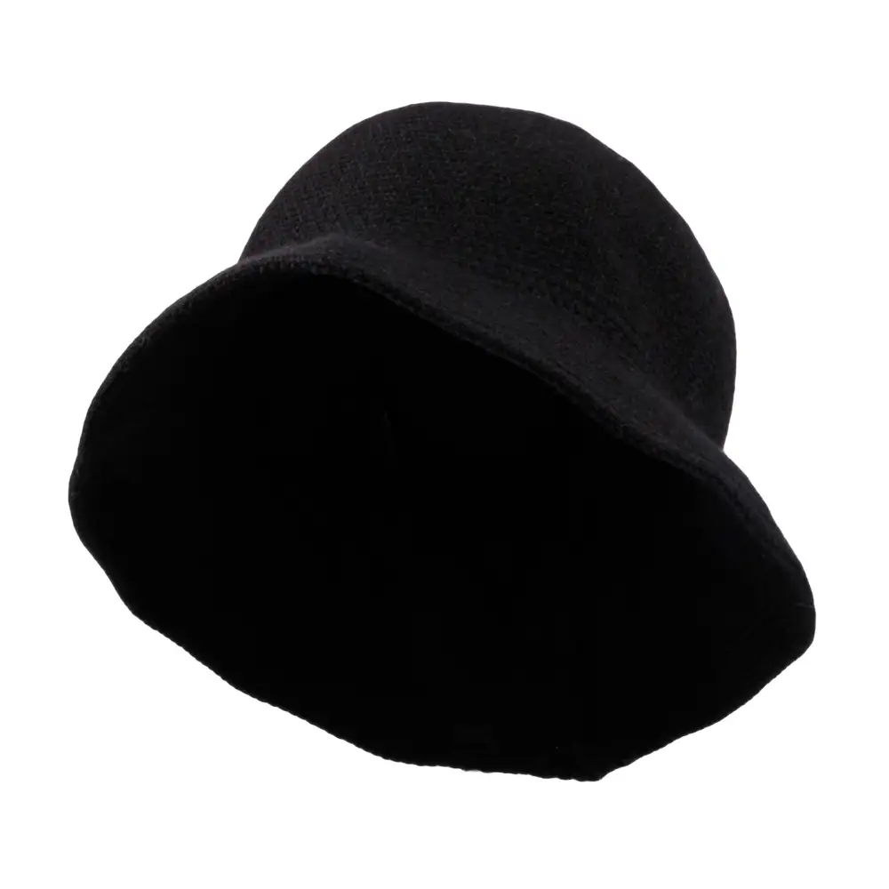 Bow Accent Fedora Bucket Hat