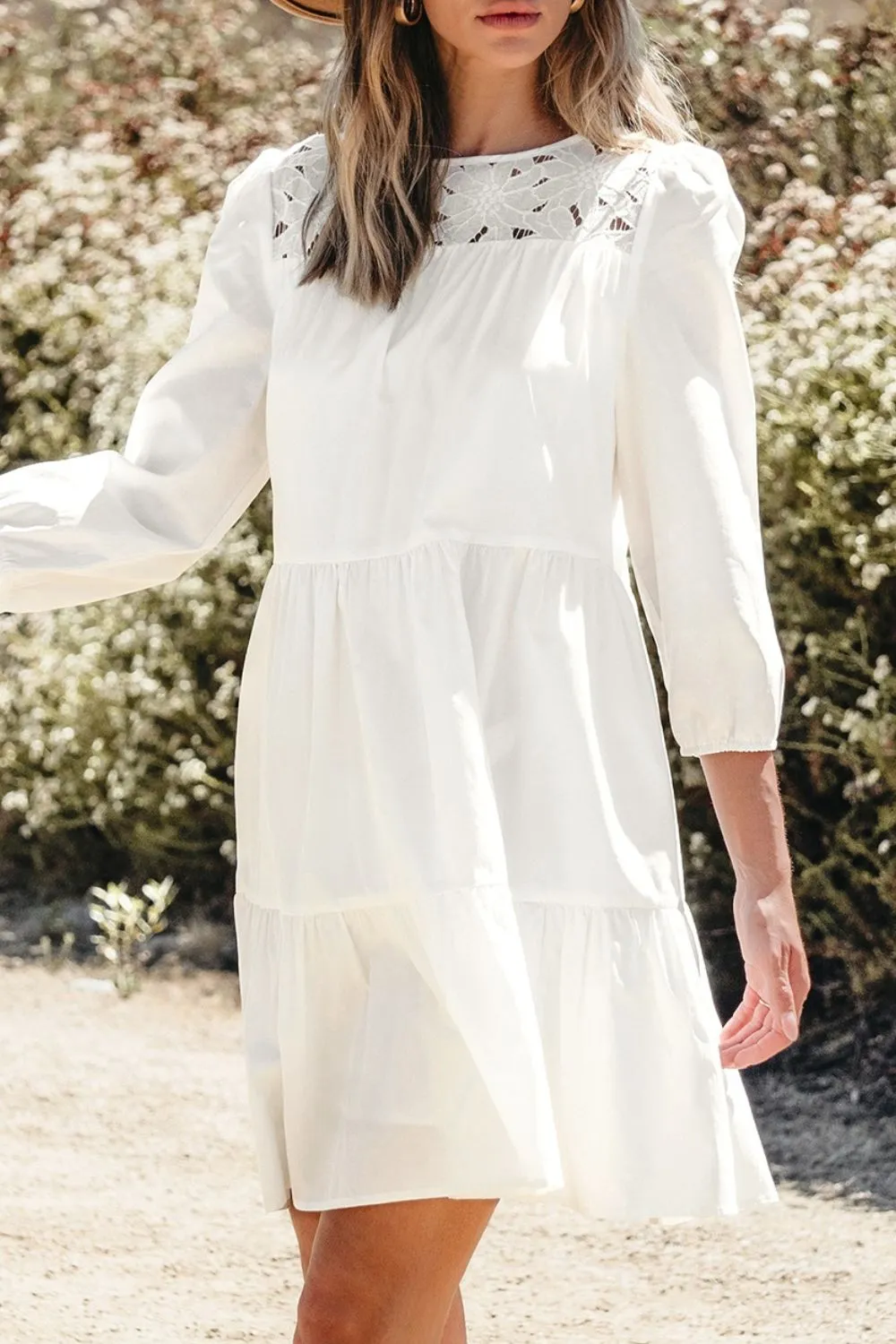 Tiered Mini Dress
