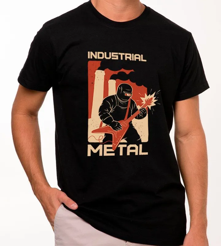 Industrial Metal Unisex Slight Stretch T-Shirt