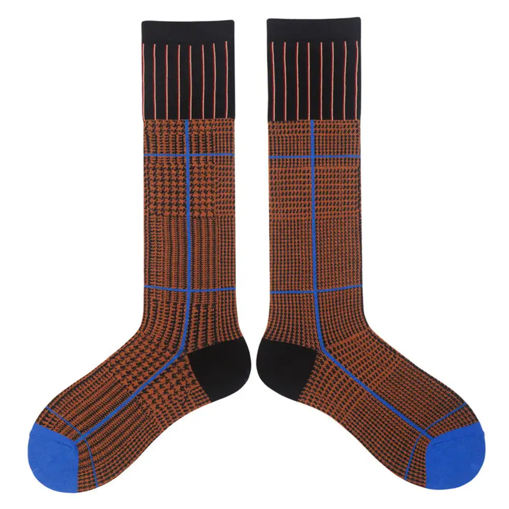 Geometric Knee High Socks