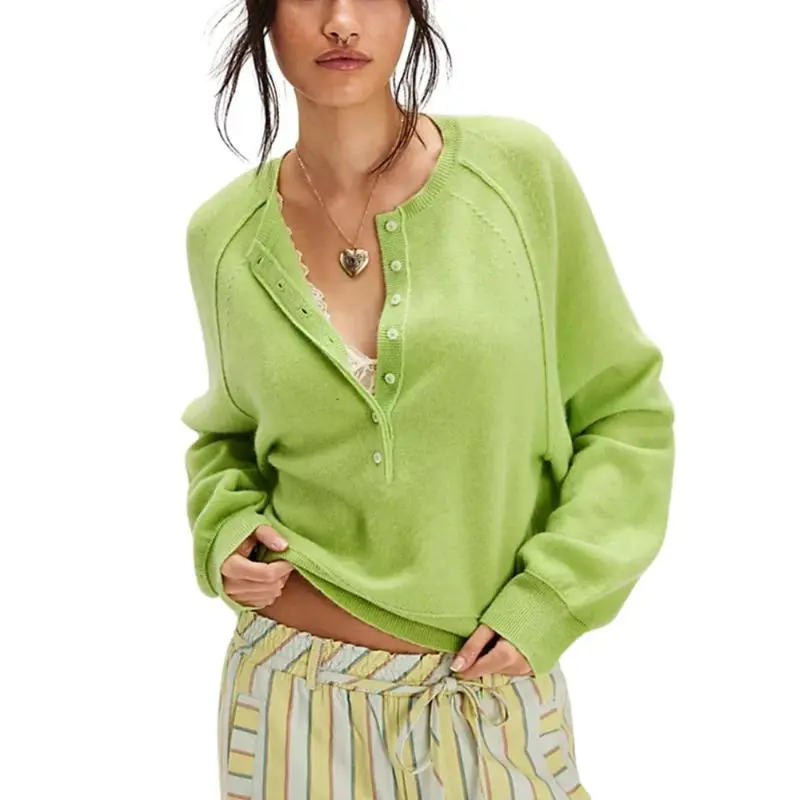 🔥 Limited-Time Sale — 40% OFF! 🔥 Women’s Long Sleeve Knitted Sweater Top — Effortless Elegance. Everyday Comfort.