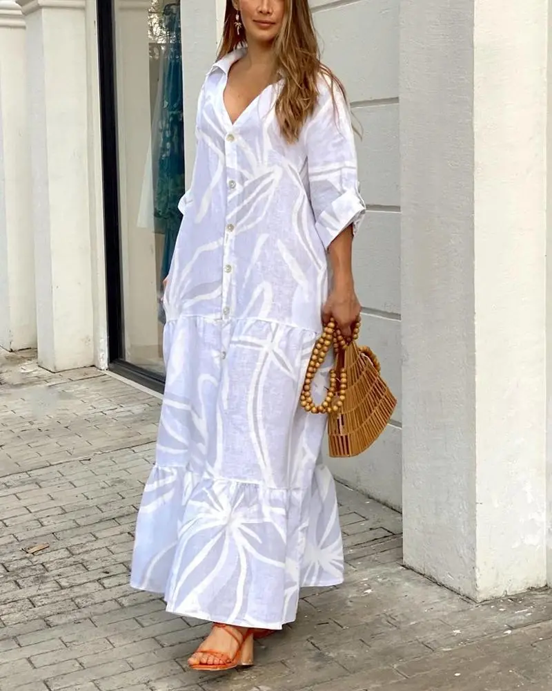 Gradient Design Party Dress