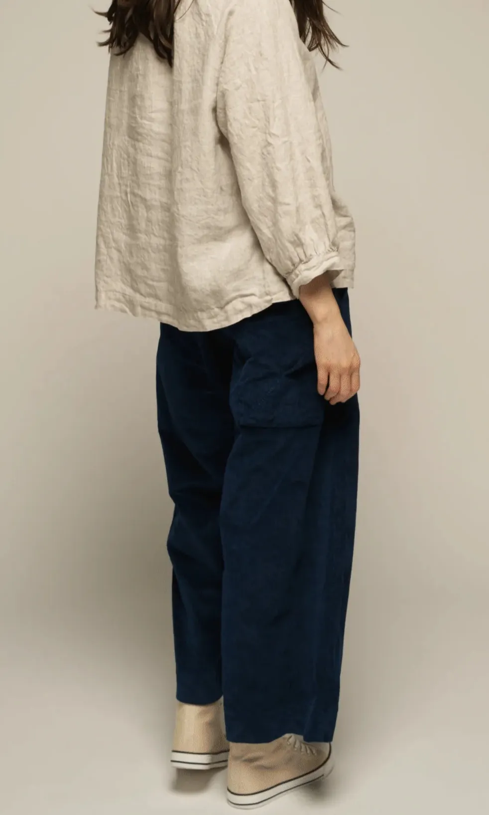Alira Pant Indigo Cord