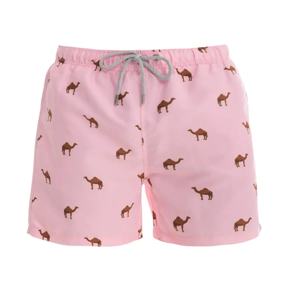 Pink Camels Swim Shorts