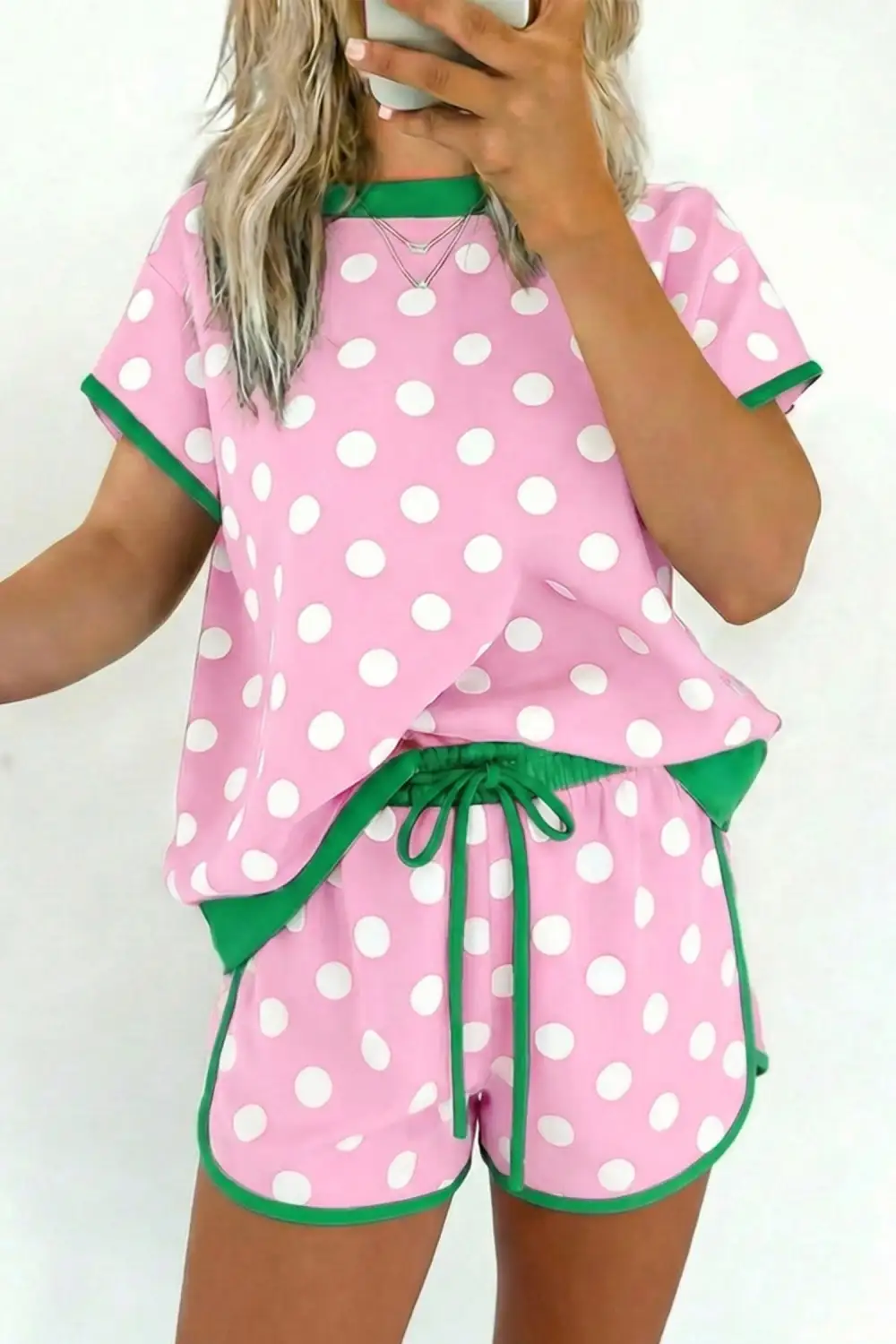 Relaxed Shorts Lounge Set