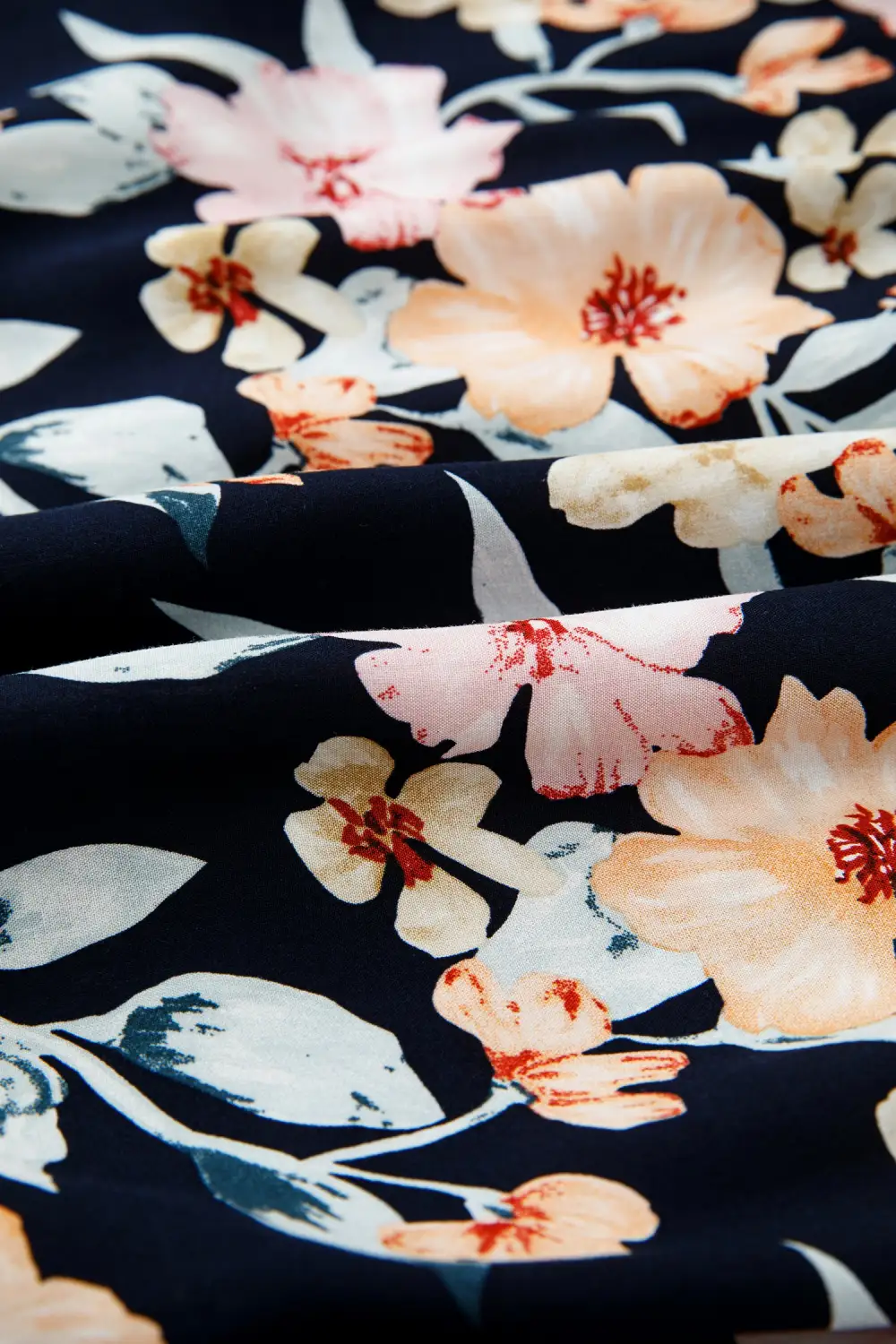 Floral Smocked Short Sleeve Maxi Dress