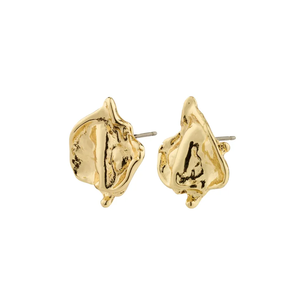 Boxy Recycled Set Stud Earrings