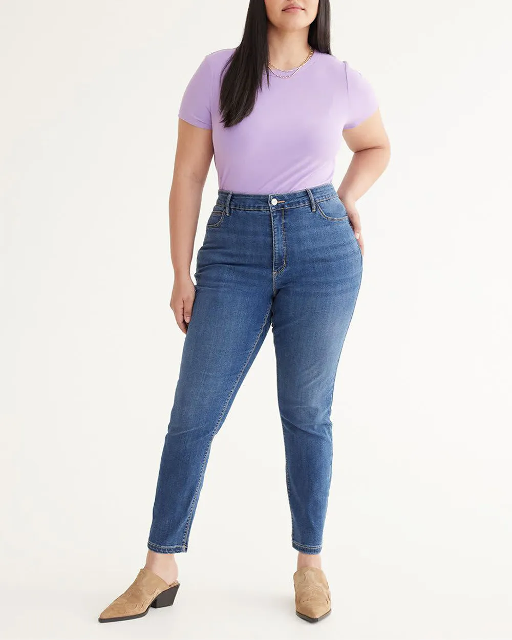 Skinny-Leg High-Rise Jean  Signature
