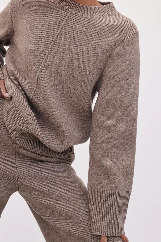 CHOC MARLE KNIT JUMPER