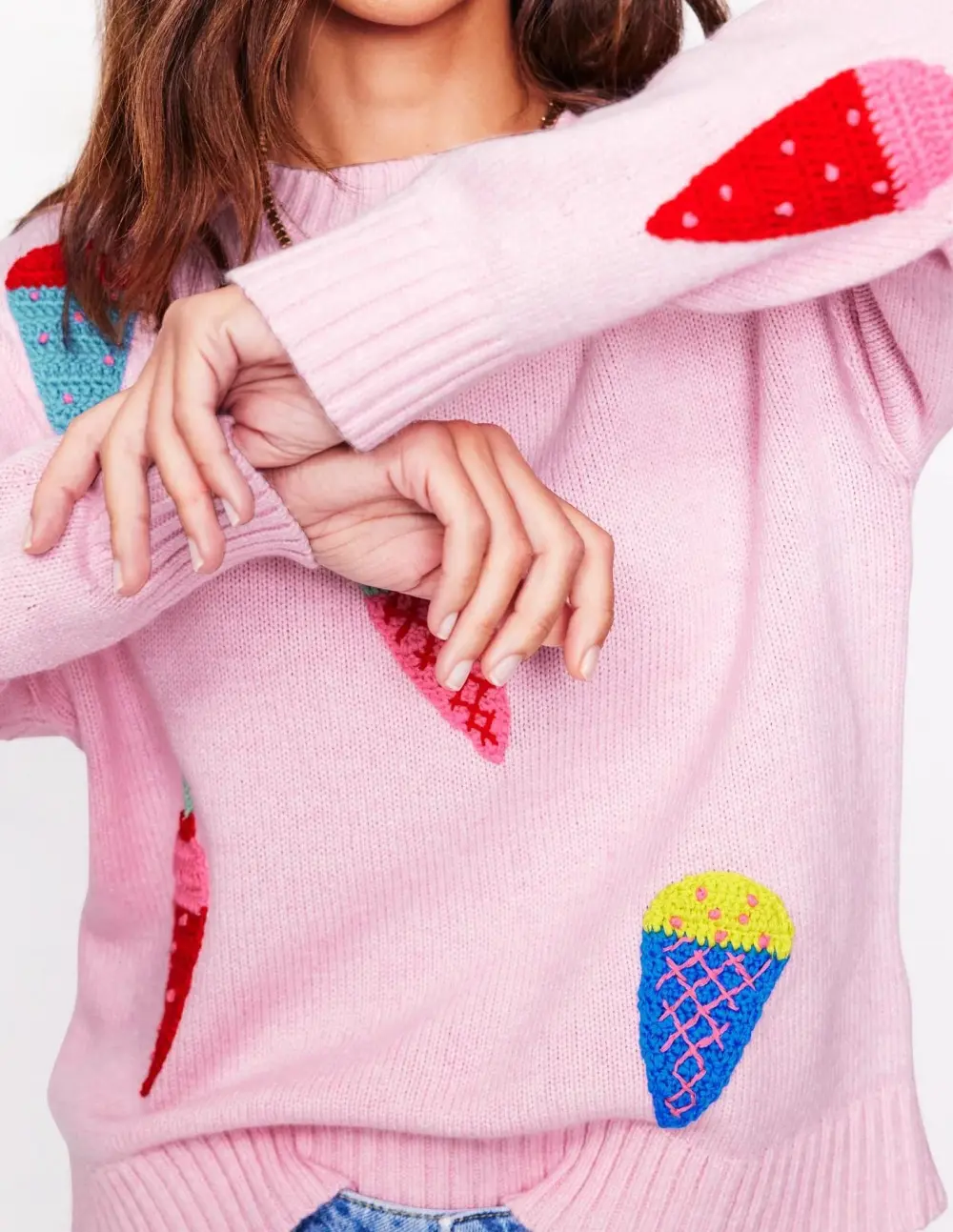 Novelty Embroidered Sweater