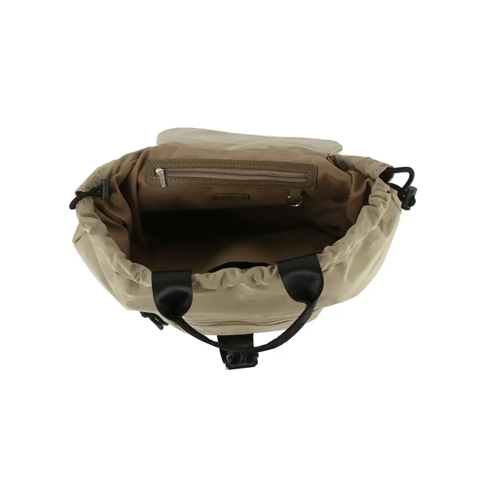Drawstring Nylon Daily Backpack