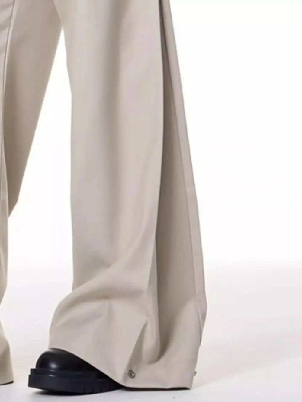 Men's Plus Size Wide Leg Casual Pants