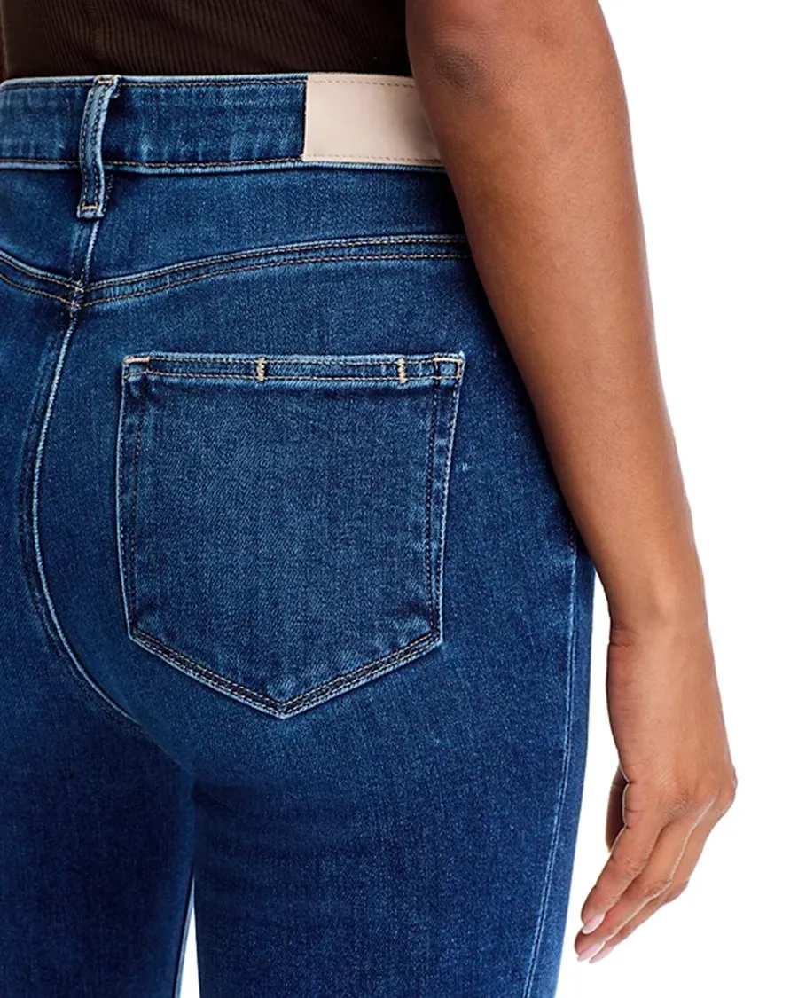 Casual Style High Rise Bootcut Jeans