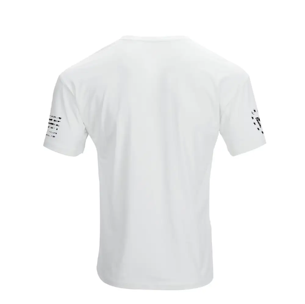 SKULL WATERPROOF V-NECK GRAPHIC TEE
