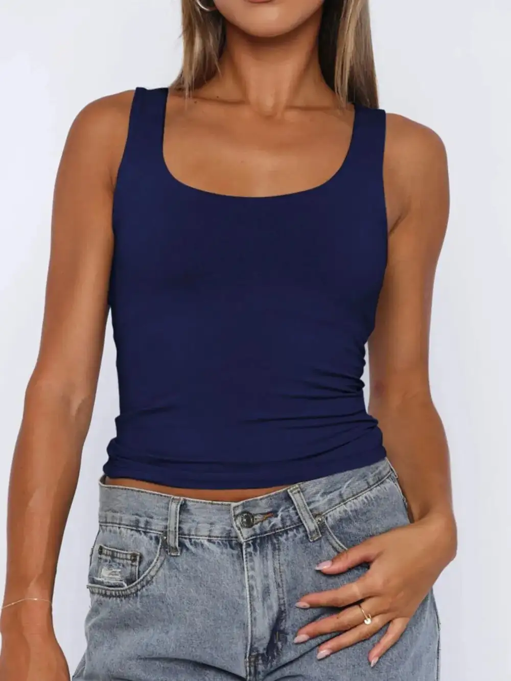 S Square Neck Wide