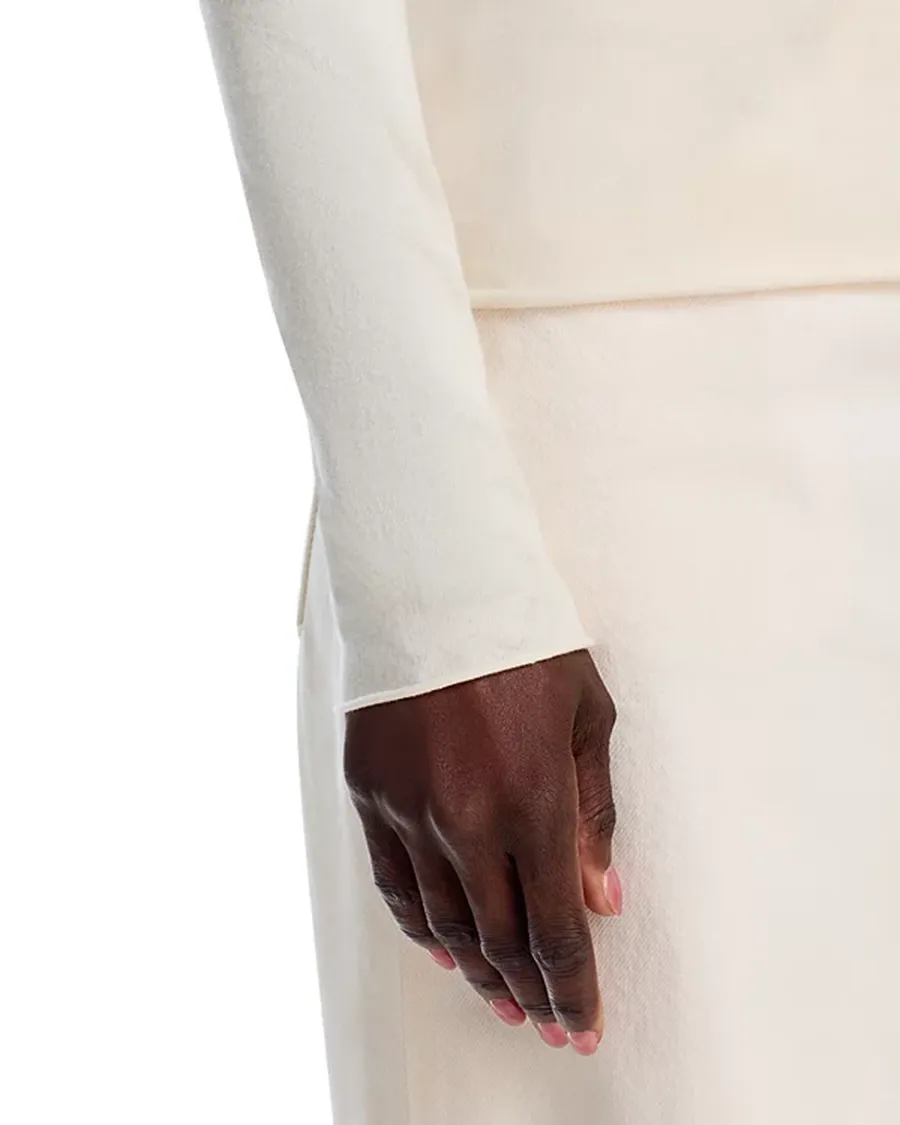 Long Sleeve Crew Neck Cotton Tee