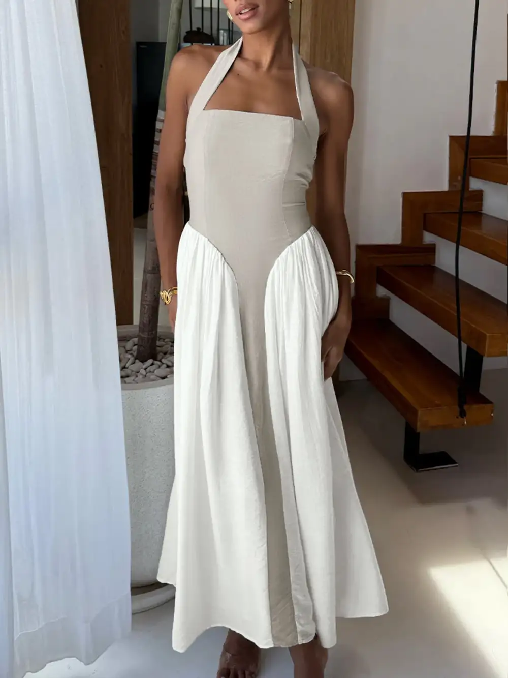 Halter Maxi Dress