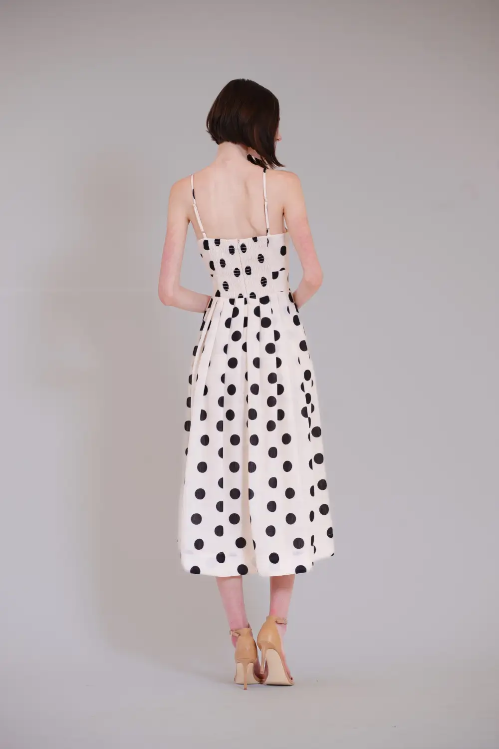 Sweetheart Empire Dot Dress