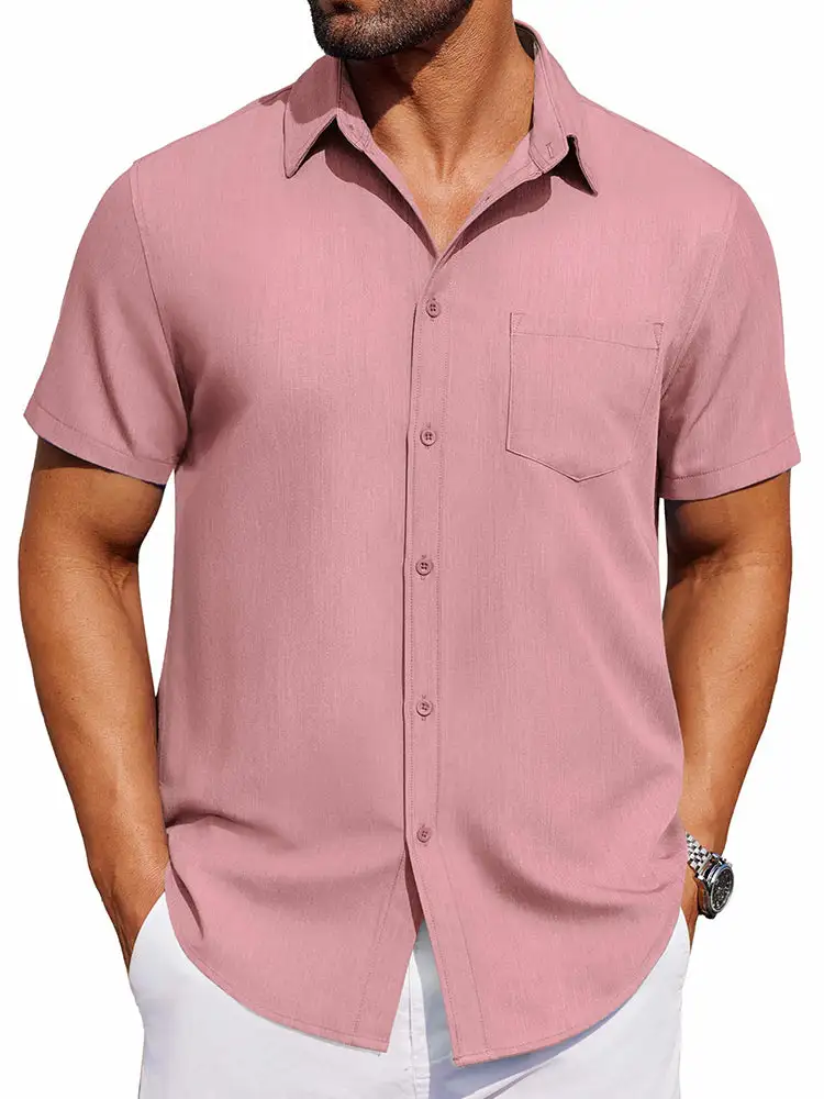 Casual Button Down Denim Shirt