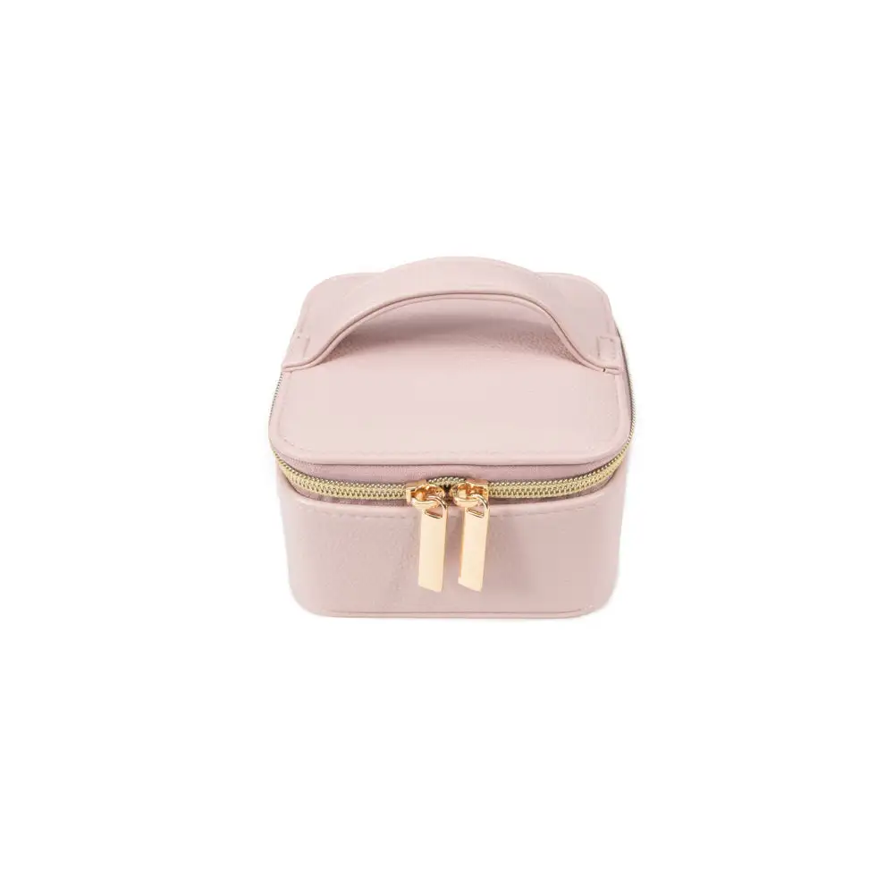 Zippered Travel Jewelry Case with Pouch