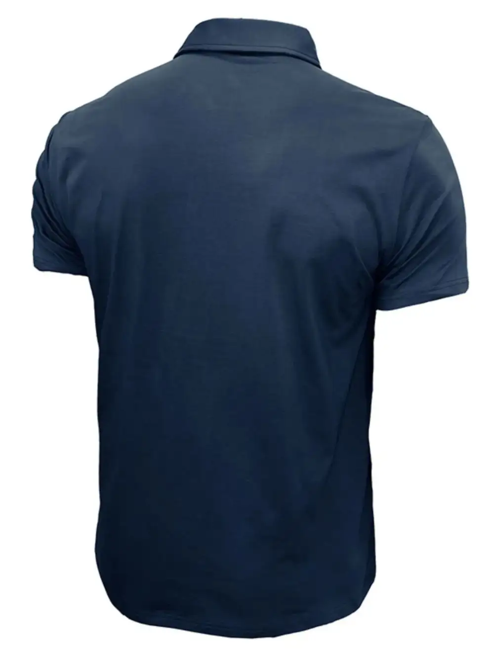 Collared Short-Sleeve Polo Shirt