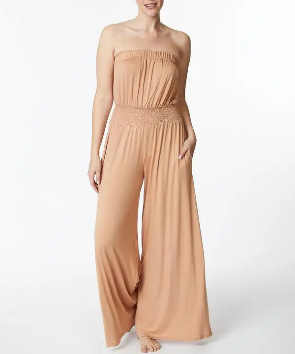 Ribbed Easy Pull On Romper