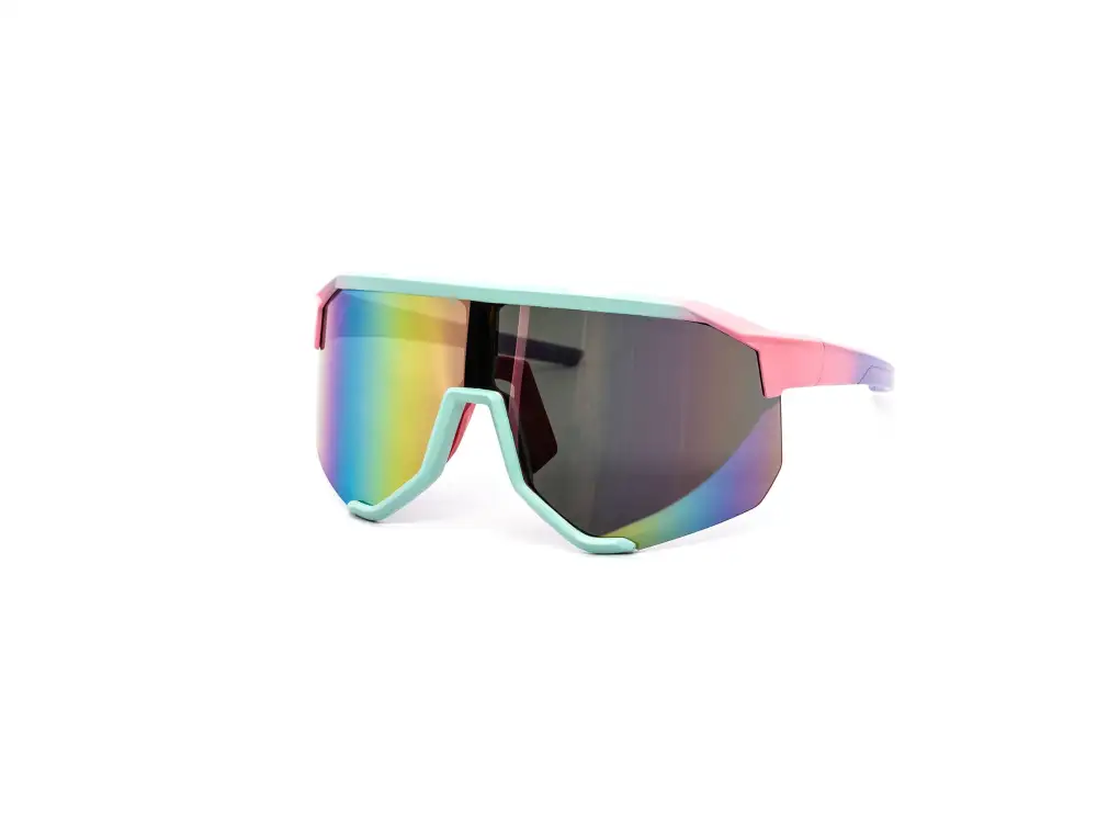 12-Pack Oversized Sport Shield Mirror Performance Sunglasses