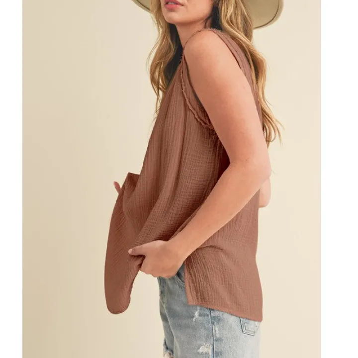Modern Silhouette Tank Top