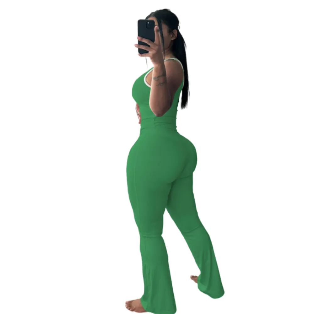 Women's Sleeveless Gym Yoga Outfit
