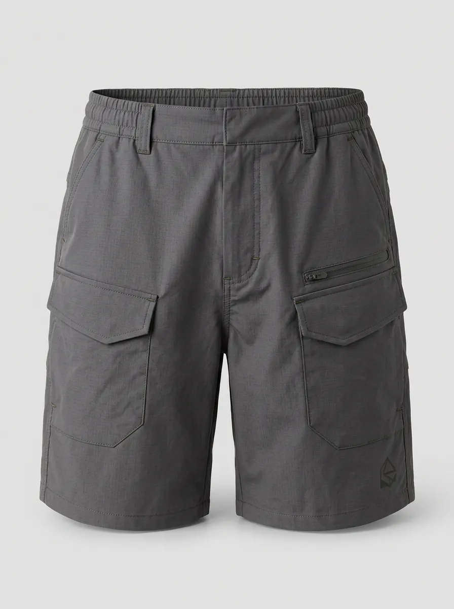 Men's Breathable Outdoor Cargo Multi-Pocket Tactical Shorts