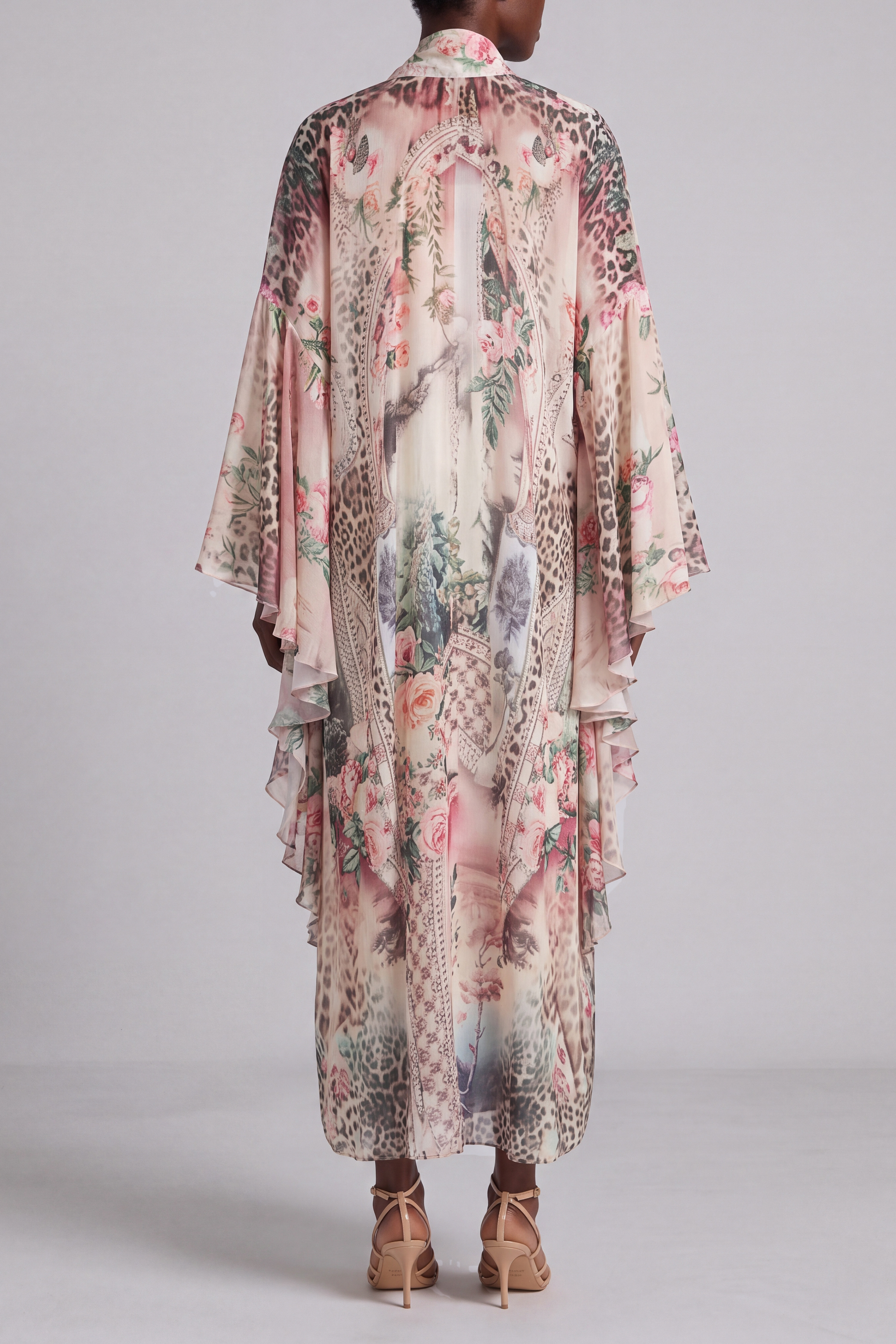 Printed Midi Dress