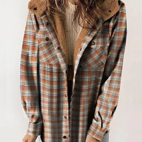 Hooded Wool-Blend Relaxed Outerwear Coat