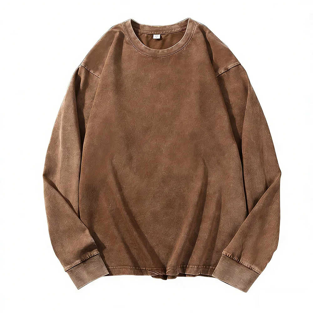 Acid-washed T-shirt