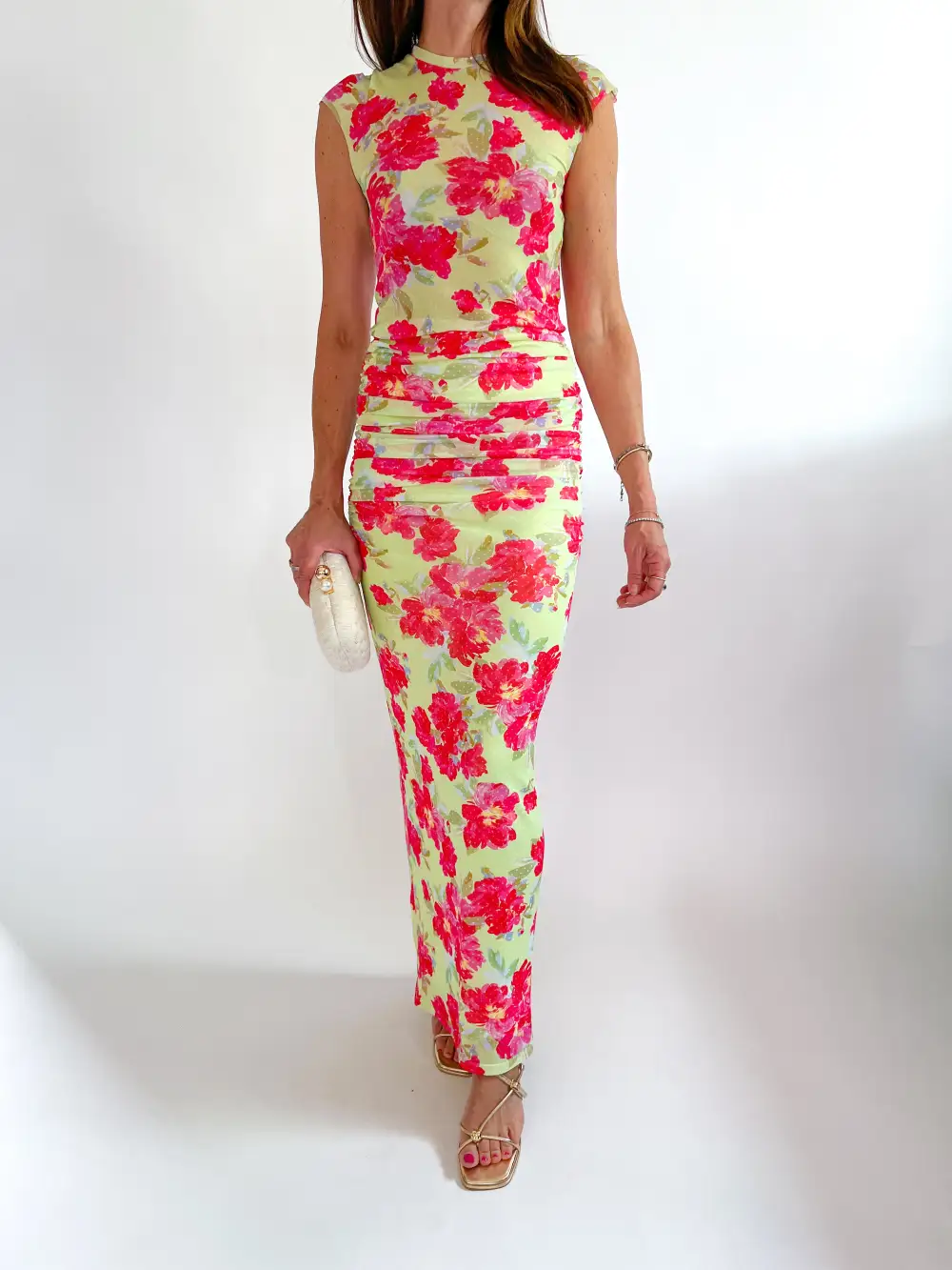Printed Floral Skirt
