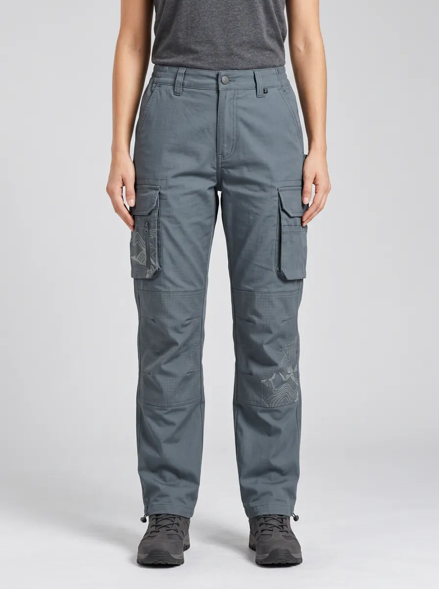 Unisex Waypoint Topographic Map Tactical Work Pants