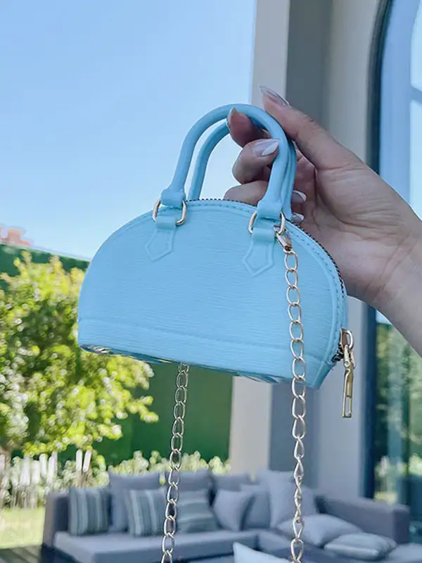 Compact Geometric Crossbody Bag