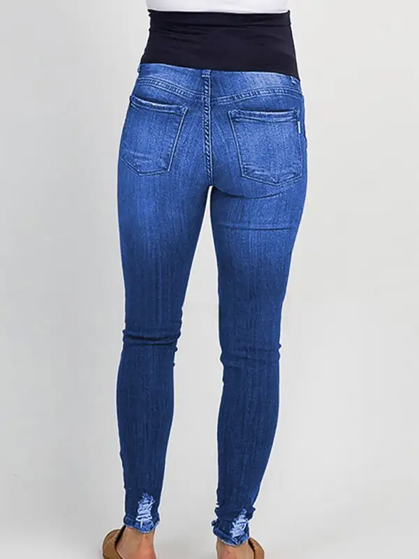 Textured Modern Denim Jeans