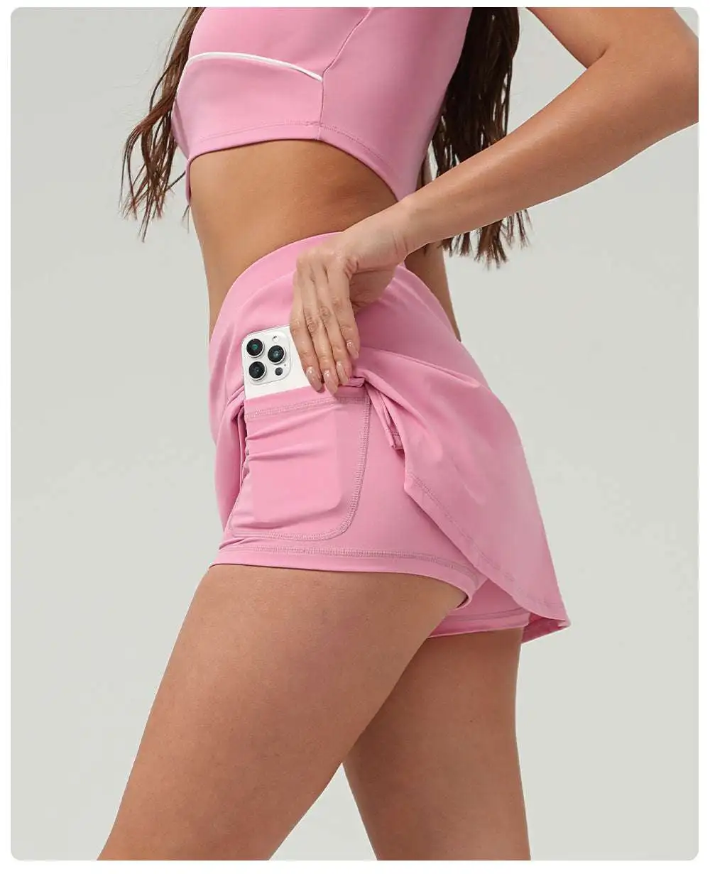 Quick-Dry Tennis Top, Trousers and Skort Active Set