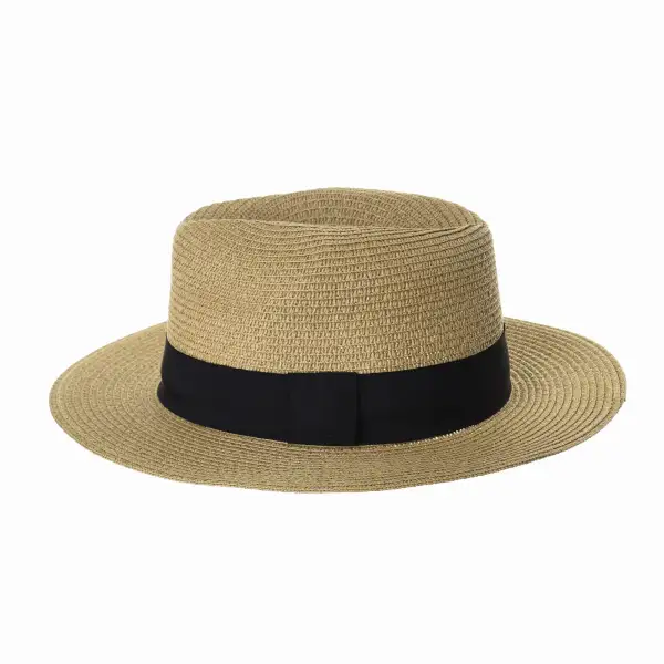 Wide Brim Fedora Sun Hat