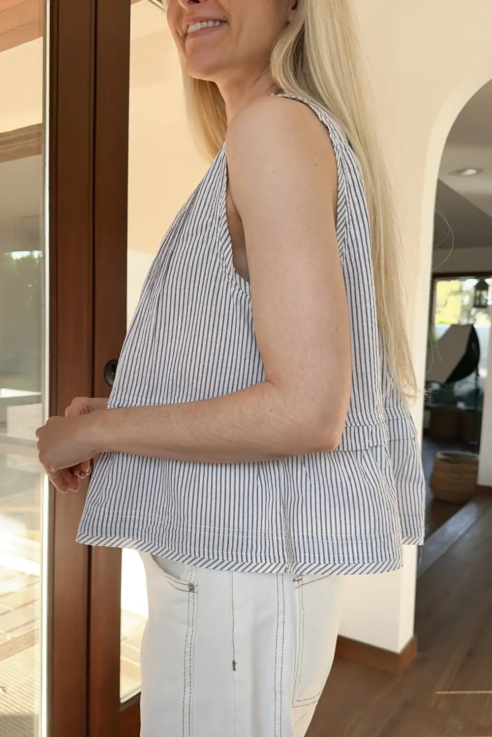 Simple Soft Cotton Blouse