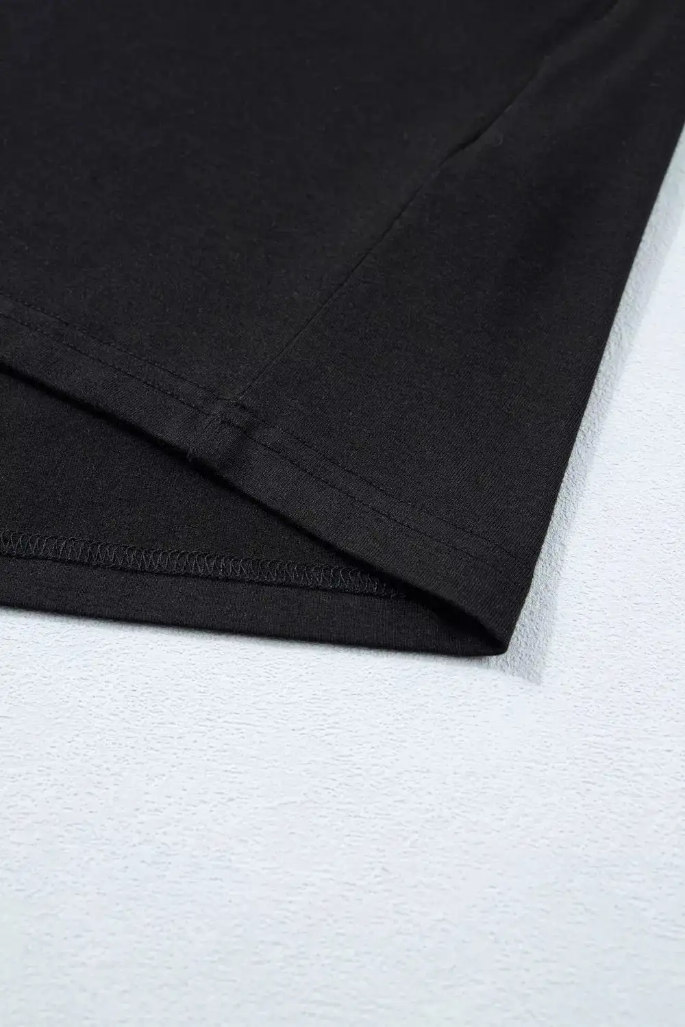 Oversize Tee Tie Wrap Mini Skort Set